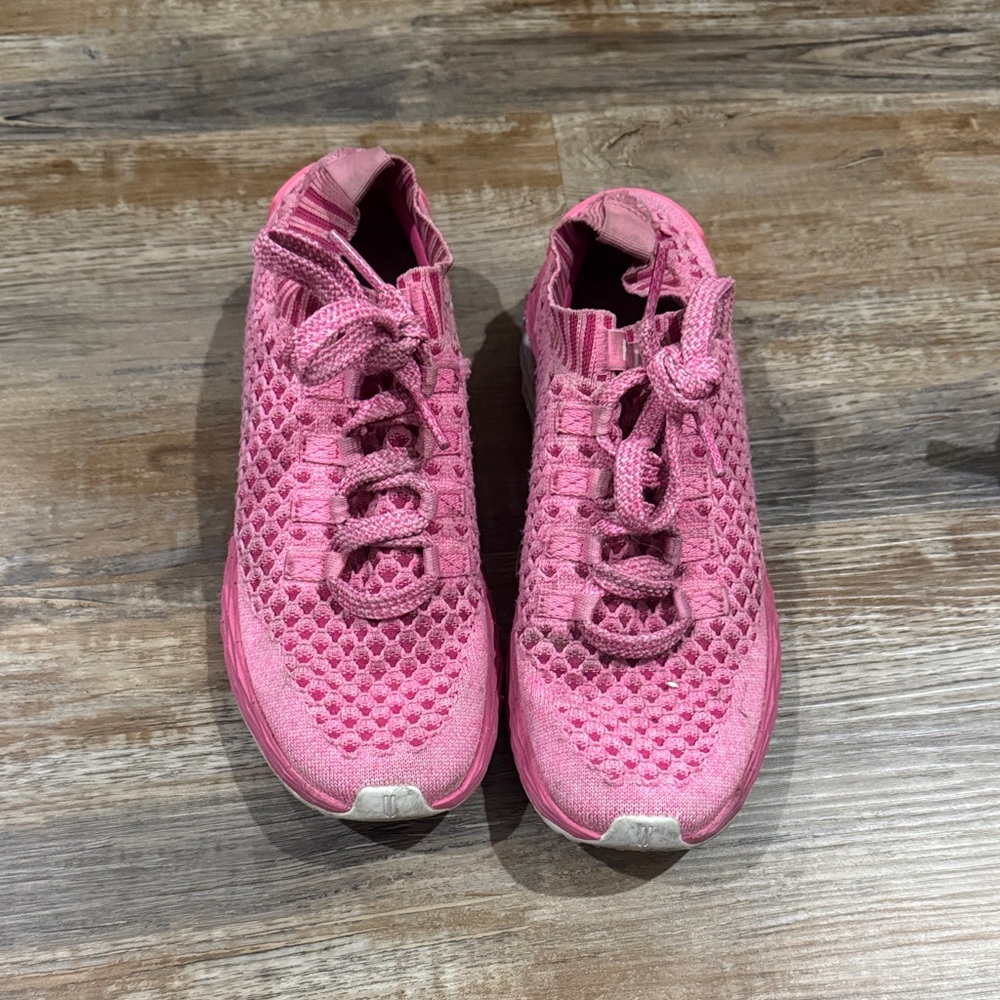 NOBULL Vibrant Pink Knit Sneakers